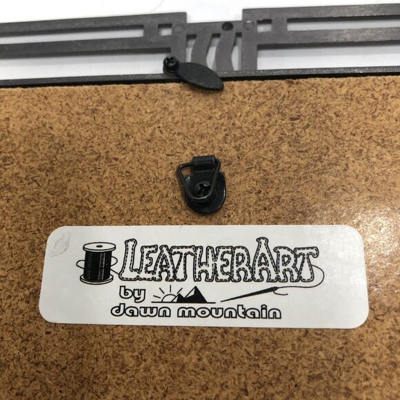 Ladybug Leather Art Frame By Dawn Mountain - Picture 6 of 6